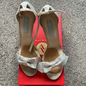 Ladies ankle strap pumps